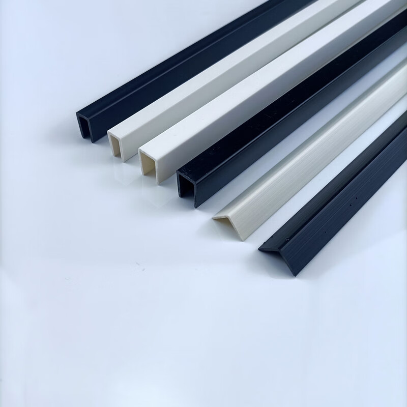 60京选好货挂画器轨道及挂钩58mm毫米黑色u型玻璃缸包边条pvc塑胶龟