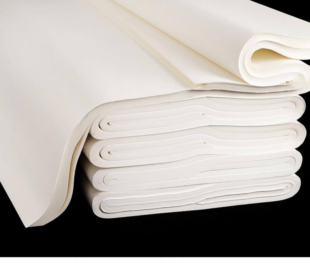 腾澜 处理宣纸书法专用纸半生半熟仿古四尺整张六尺对开国画生宣初学