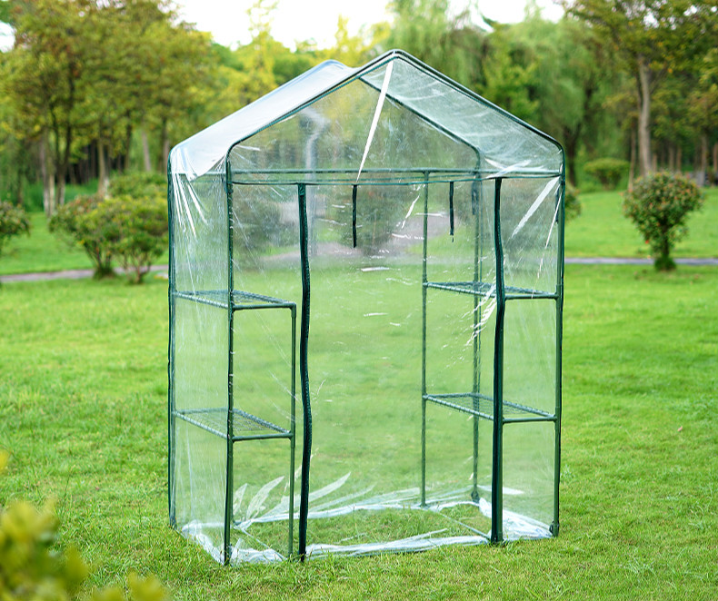 温棚室内外阳台花房设备菜园多肉花卉温室防鸟温棚蔬菜棚小型温棚 长