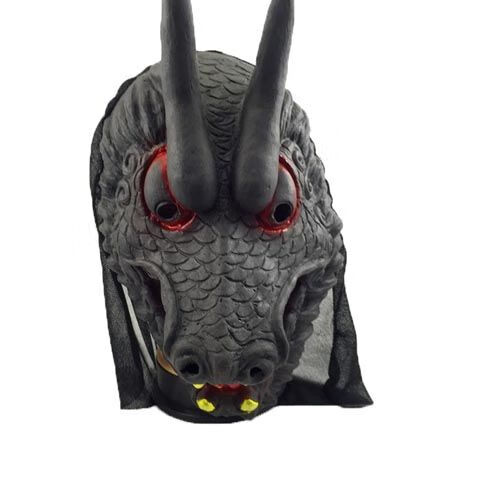 动物头神烦dog狗头套恐怖节庆用品 棕色马头头套【图片 价格 品牌