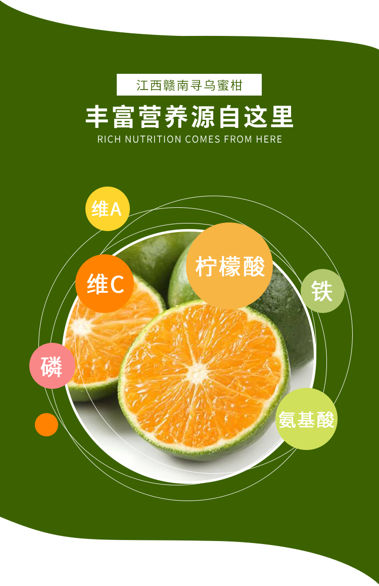 江西赣南寻乌蜜桔新鲜10斤超甜薄皮孕妇水果香甜桔子橘子55斤