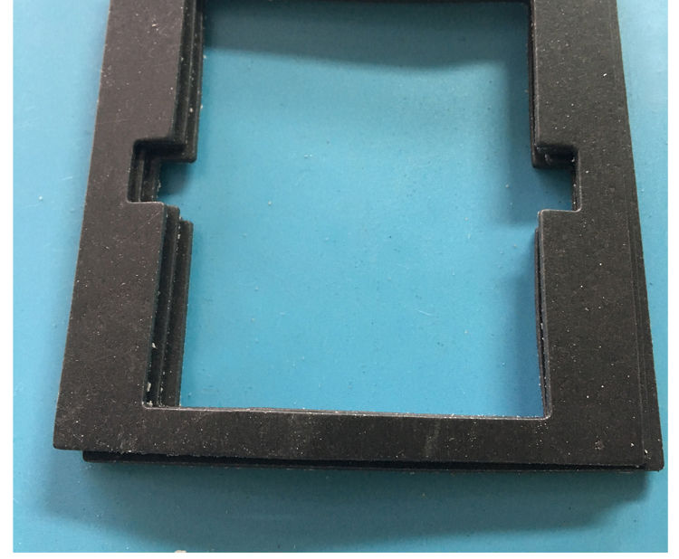 86型开关面板防火隔热密封垫片 插座用膨胀阻燃材料 挡电火花棉垫