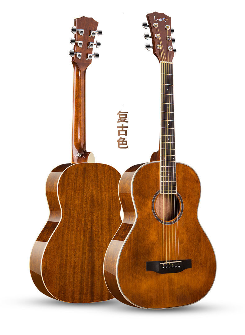 速发吉他烧火棍吉他儿童初学者36寸木吉它34寸38寸民谣旅行单板41寸