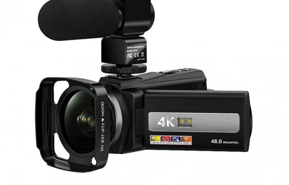 琦莎数码vlog摄像高清学生入门级4k家用旅游摄影机手持dv录像机琦莎