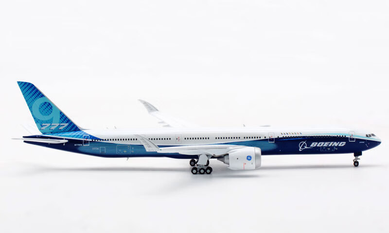 1:400 飞机模型合金 波音涂装 b777-9x n779xw 折翼 易碎品 远离小孩