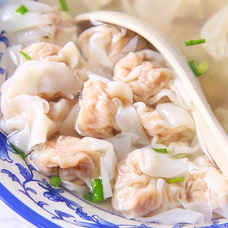 沙县小混沌冷冻馄饨扁肉福建特产小吃手工混沌速食品500g扁食96粒