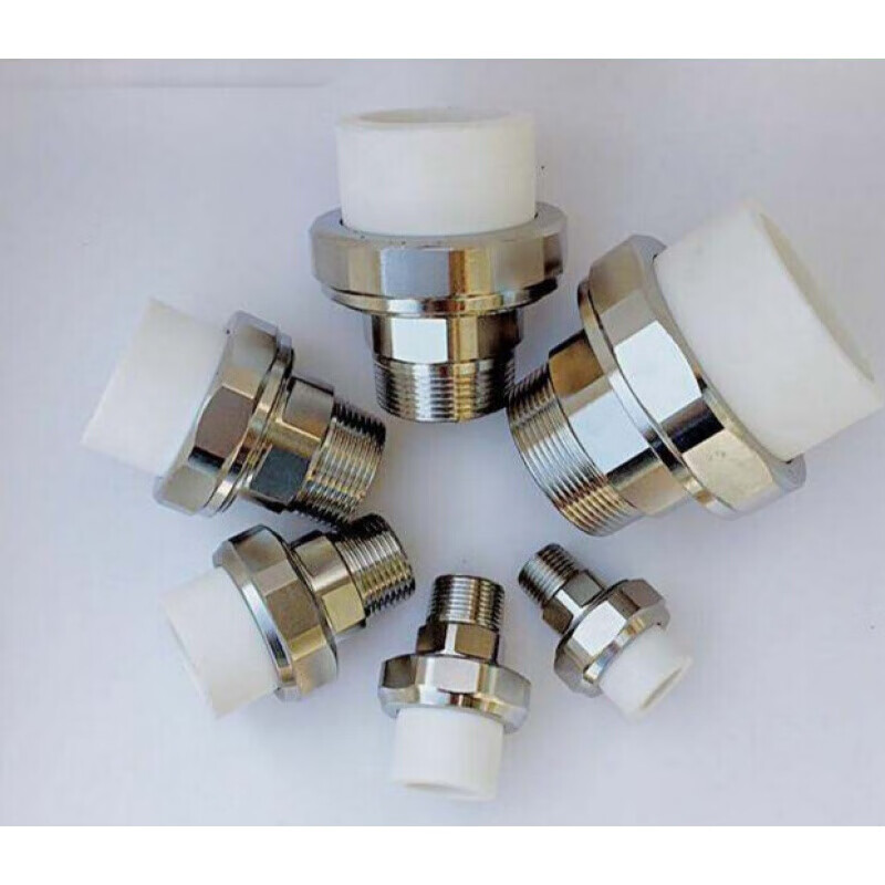 优304不锈钢活接ppr接头4分6分1寸ppr内外丝活结202532水暖管件6分外