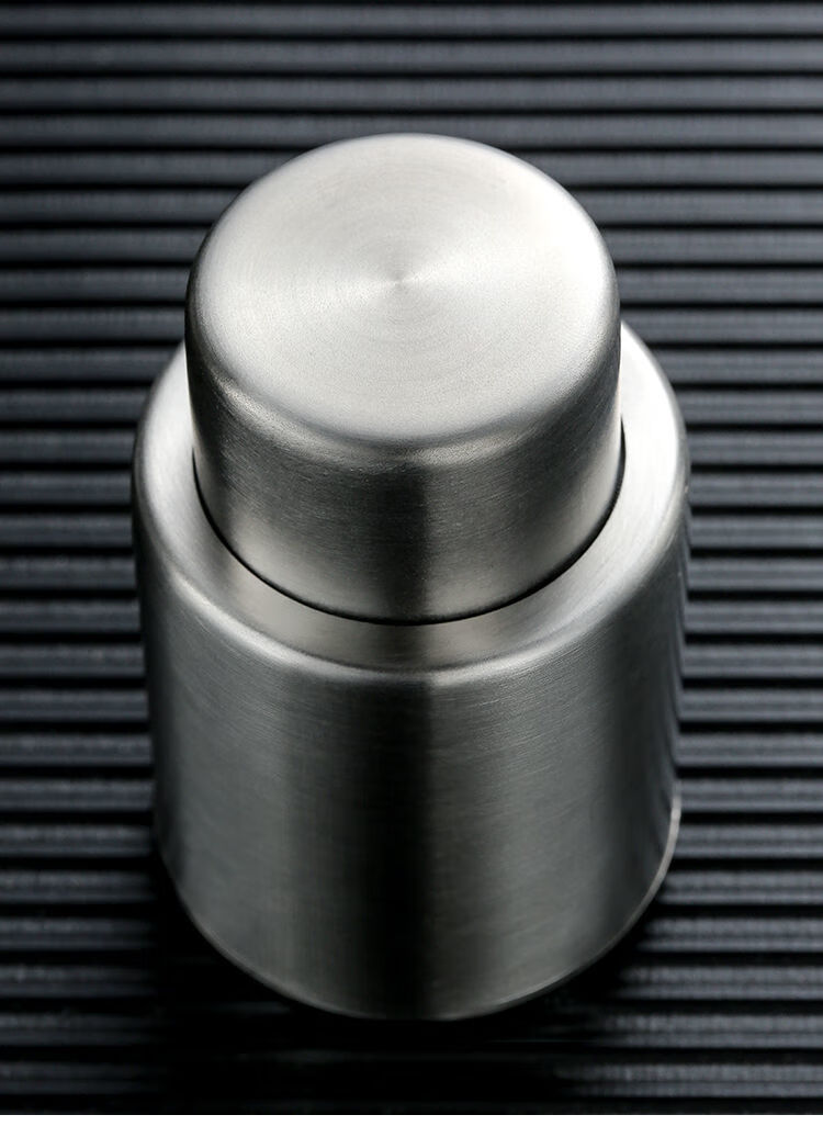 不锈钢红酒真空塞保鲜密封酒塞葡萄酒刻度瓶塞家用创意抽真空塞子