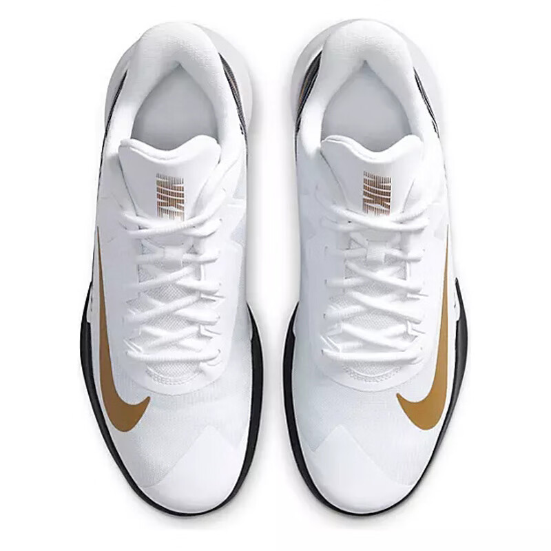 nike耐克篮球鞋男女夏运动鞋precision4轻量透气防滑blackgold11