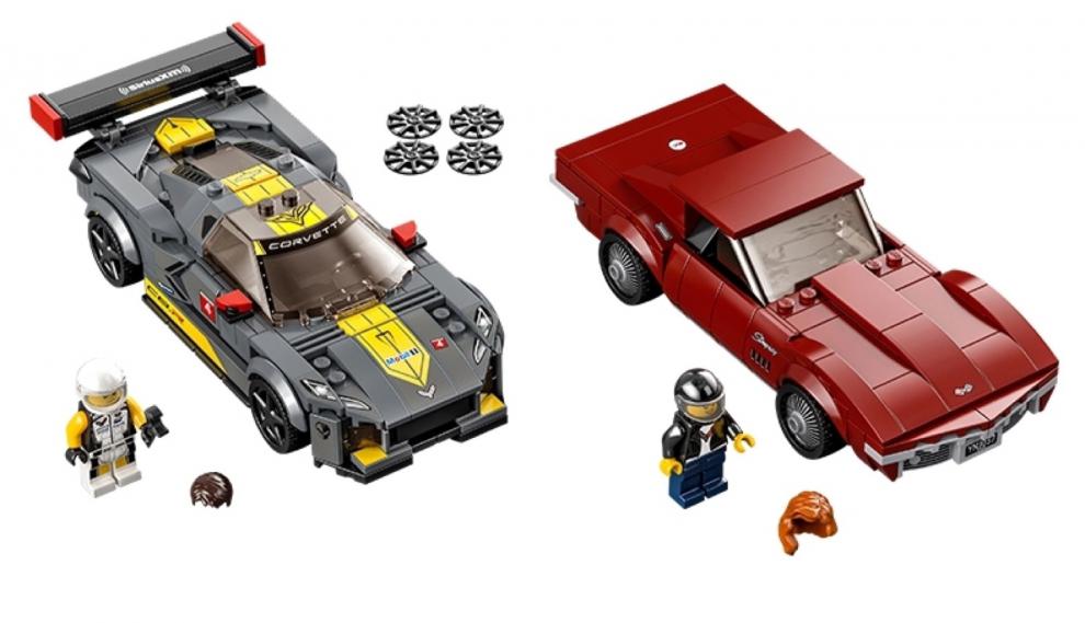 lego乐高76903雪佛兰克尔维特级赛车speed系列2021新款
