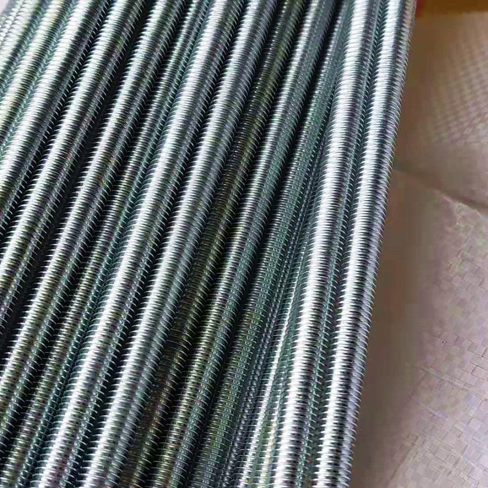 全牙一米丝杆 牙条吊顶丝杆全螺纹加长螺杆通丝吊筋丝杠 m8*1米(10根)