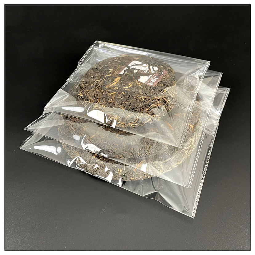 普洱茶饼包装袋自粘袋透明塑料袋白茶饼自封袋防尘储存封口内膜袋小号