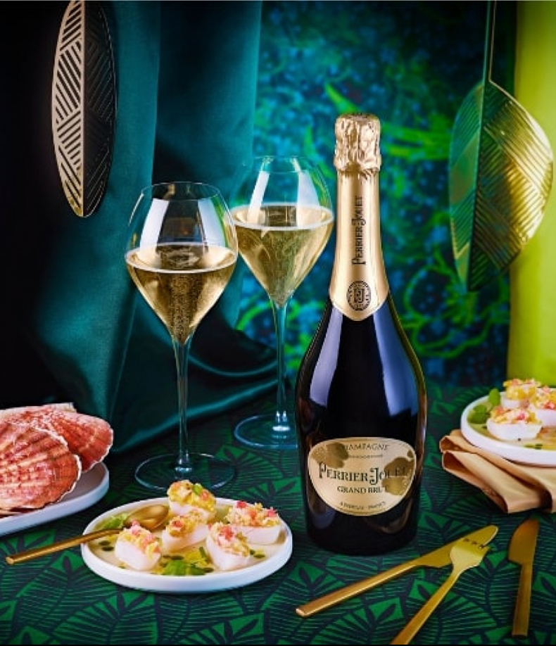 巴黎之花perrierjouet法国原装原瓶进口经典香槟6瓶整箱