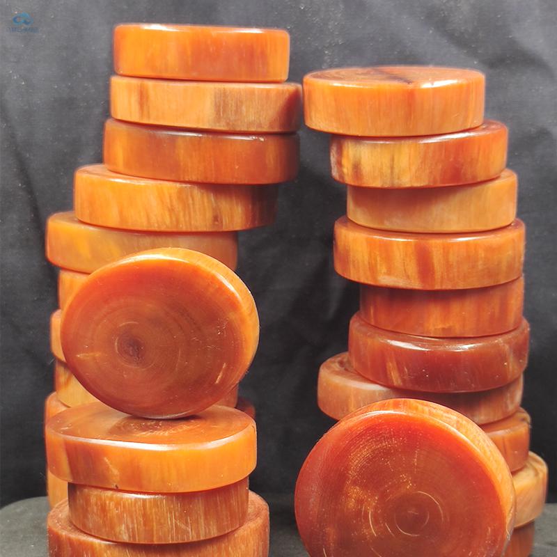 松明子手串原木 北沉香琥珀木文玩手把件 东北松明