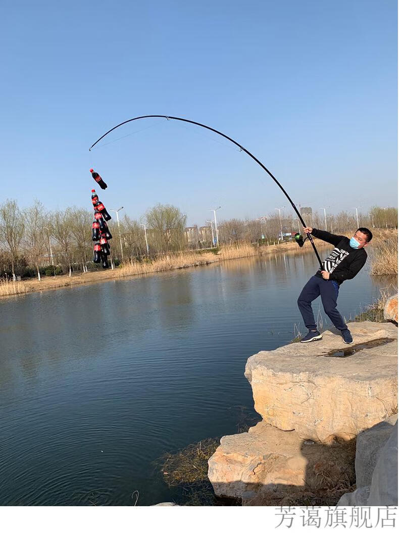 达瓦旗舰同款锚竿超硬船长锚竿锚鱼杆超轻超硬锚杆锚鱼竿巨物远投五