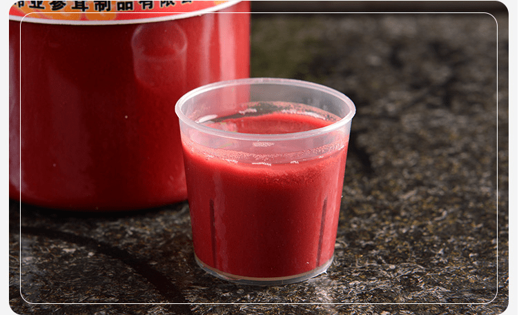 东北长白山鹿茸血新鲜鹿血鹿茸血加酒保鲜一瓶新鲜茸血500g