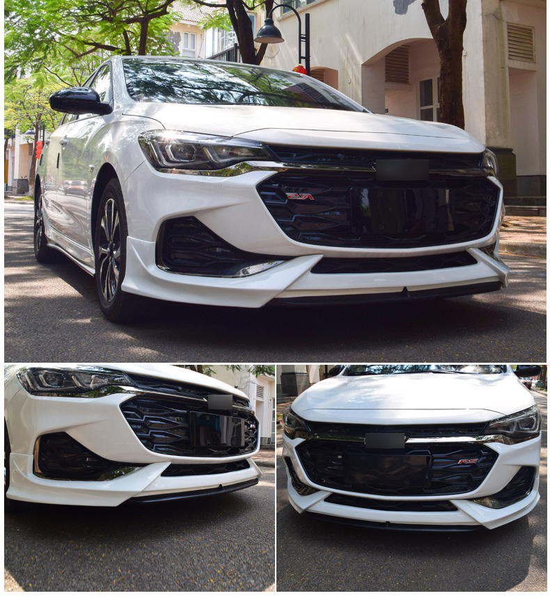 适用于科鲁泽改装后唇19雪佛兰rs大小包围前侧裙下铲克鲁泽rs小包围