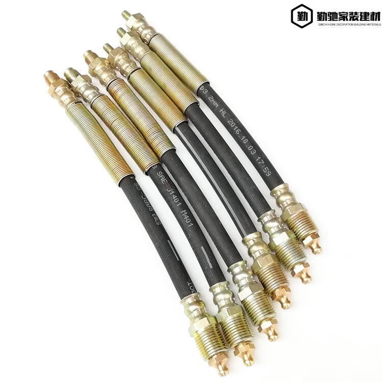 加长黄油嘴硬软管延伸软管油嘴接头延长管固定油嘴可定制10mm延长管总