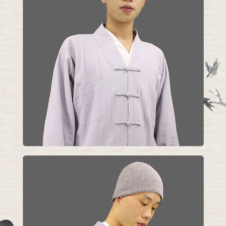 僧帽春秋冬季僧人针织帽加绒保暖弹力出家僧人帽子和尚帽 大号瓜皮帽