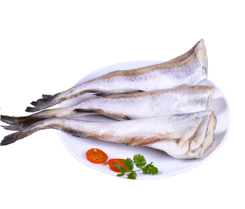 鳕鱼新鲜冷冻无头鱼狭鳕鱼去头明太鱼大棒鱼柴鱼海鲜水产深海鳕鱼一斤