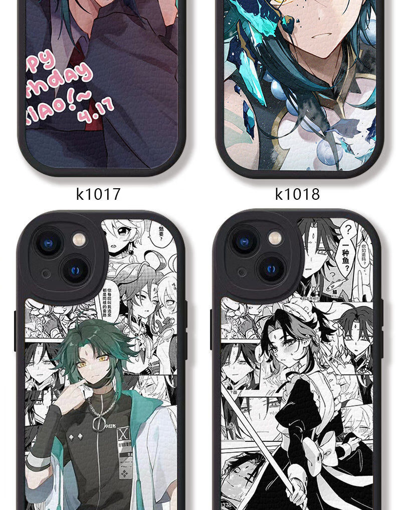 原神魈小羊皮手机壳适配苹果11oppoa32华为p40荣耀50vivoy30小米定制