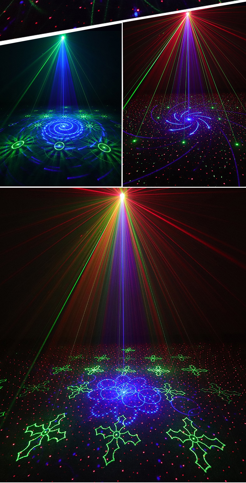 极光彩灯便携充光灯户外极光镭射灯家用蹦迪爆闪七彩灯室内影音房直播