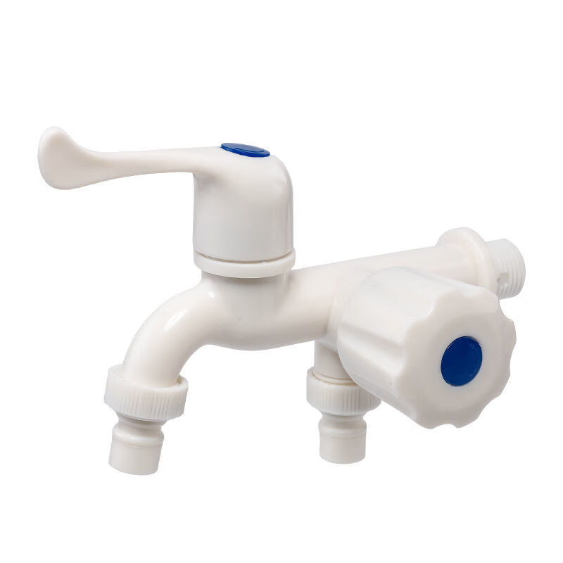 一分二水龙头塑料洗衣机龙头双头双用三通洗衣机龙头两用单冷龙头一分