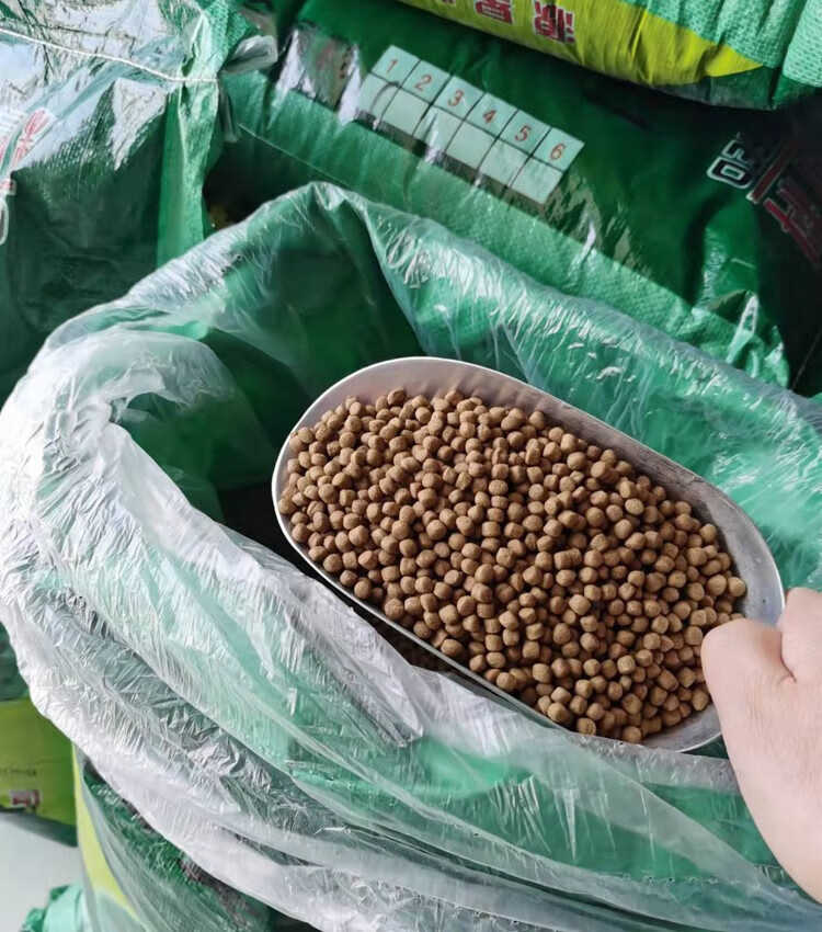 40斤装蛙料牛蛙养殖专用蛙类饲料青蛙虎纹蛙黑斑蛙膨化颗粒料宠宝它