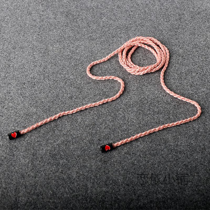 纯棉腰绳女细配裙子衬衫简约百搭装饰腰链时尚休闲打结绳子裤腰带t1