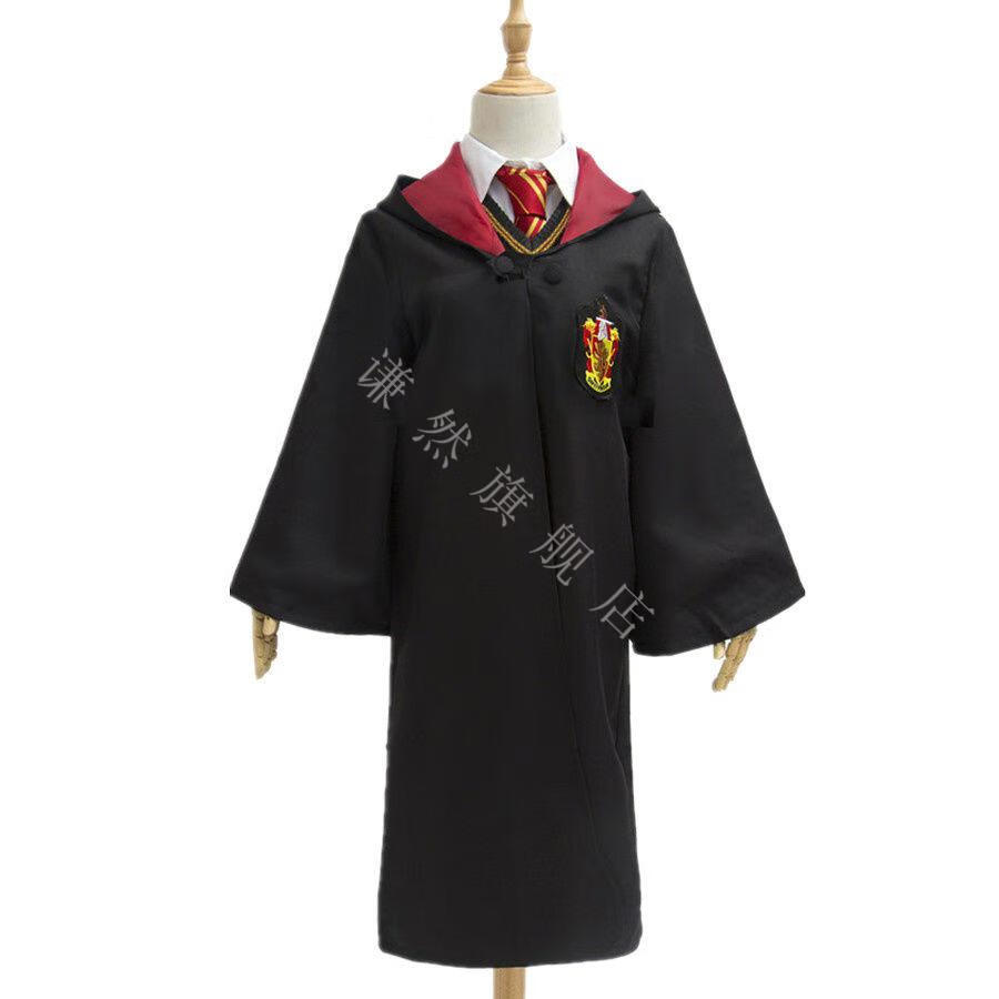 谦然哈利波特衣服长格兰芬多巫师袍霍格沃兹校服赫敏同款斗篷全套鹰院