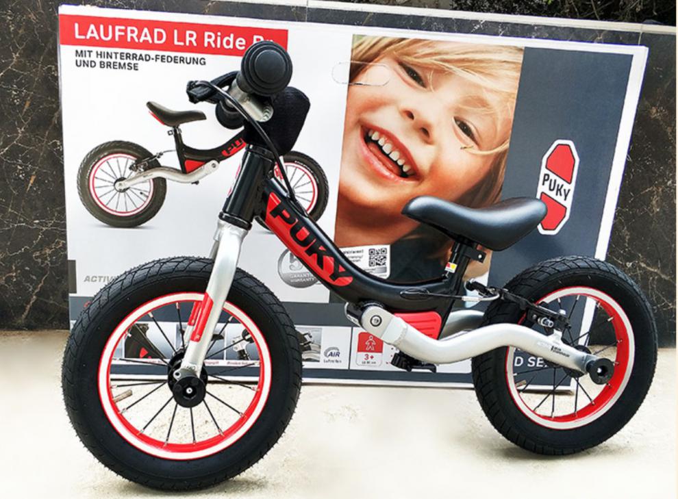 捡漏德国原装平衡车puky儿童自行车宝宝滑行学步车rmr1brrirm热烈红r1