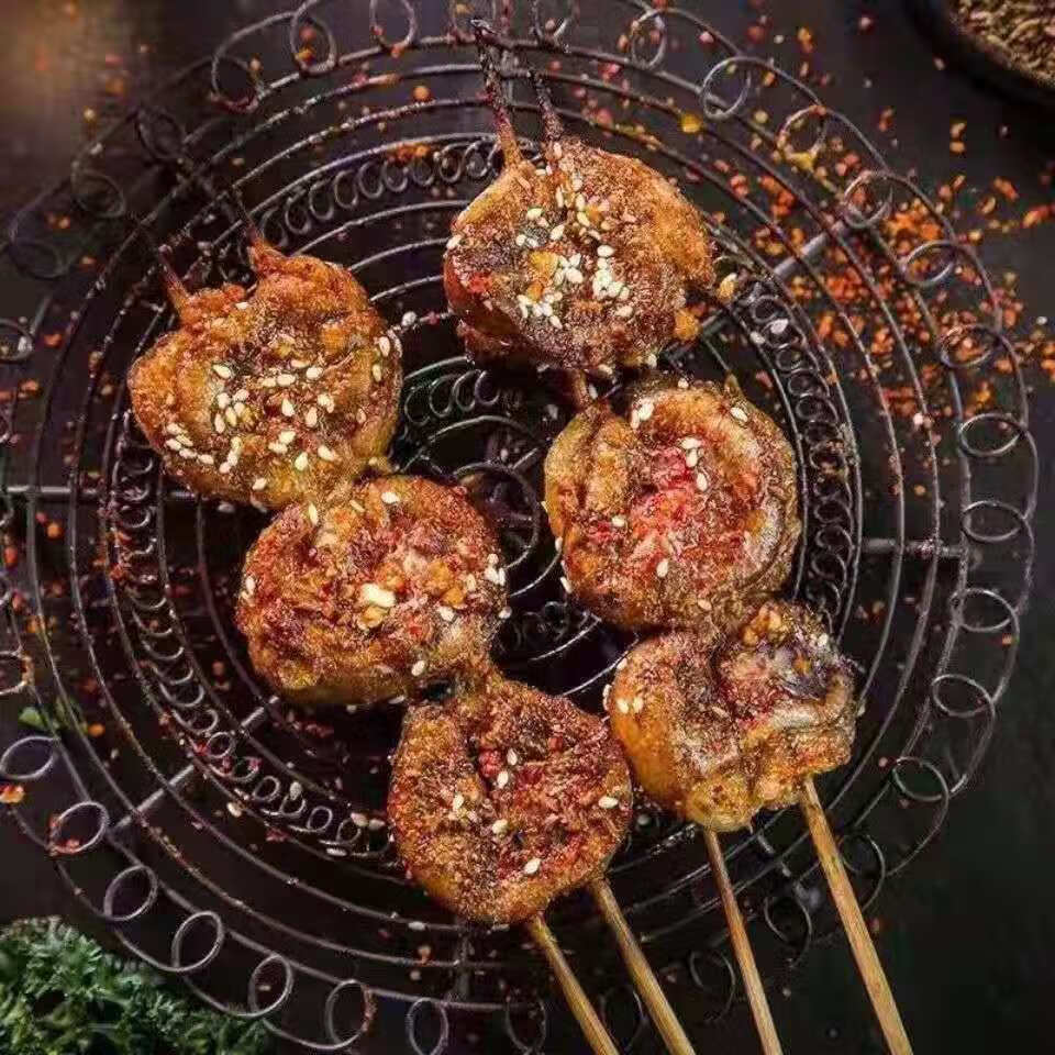 新鲜山羊腰子羊鞭羊肾羊宝烧烤腰子食材非原油羊腰油腰一斤包油羊腰块