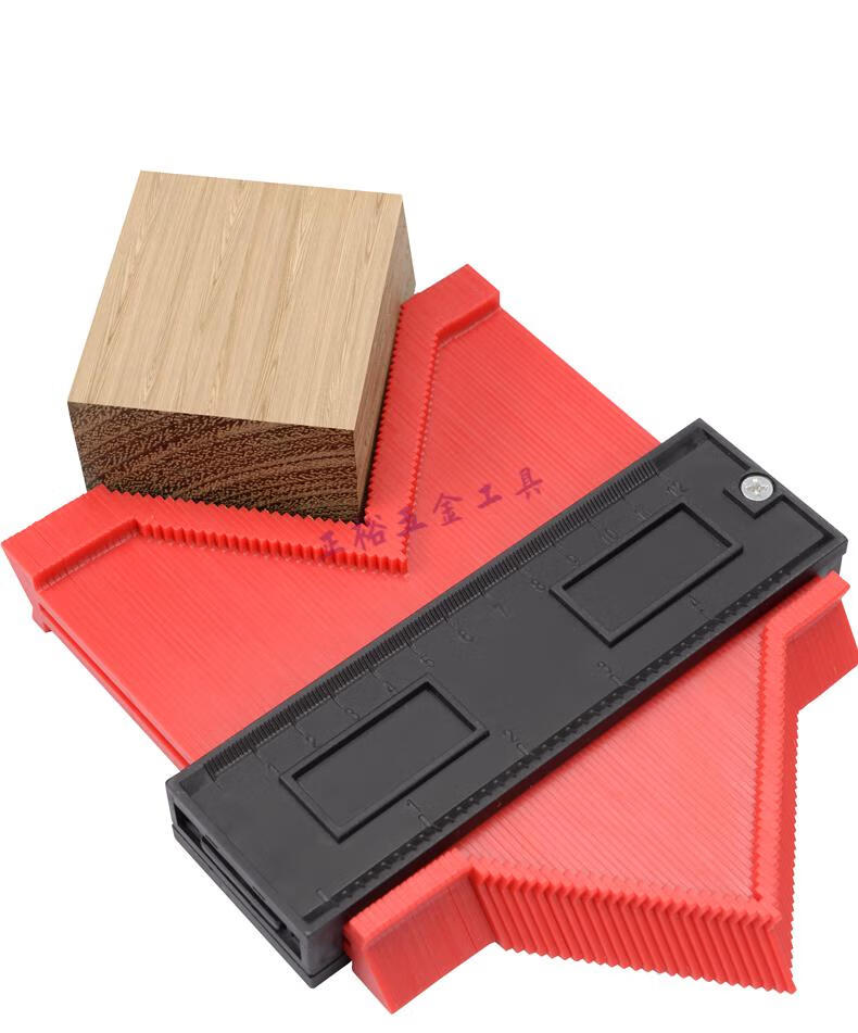 取型器异性尺弧度测量尺取弧器轮廓测量尺取型木工取形器5寸加宽取型