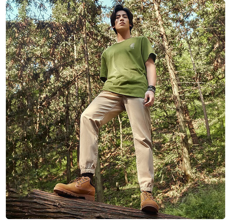 添柏岚(timberland)防风保暖户外运动透气休闲长裤男 男士形修身束脚