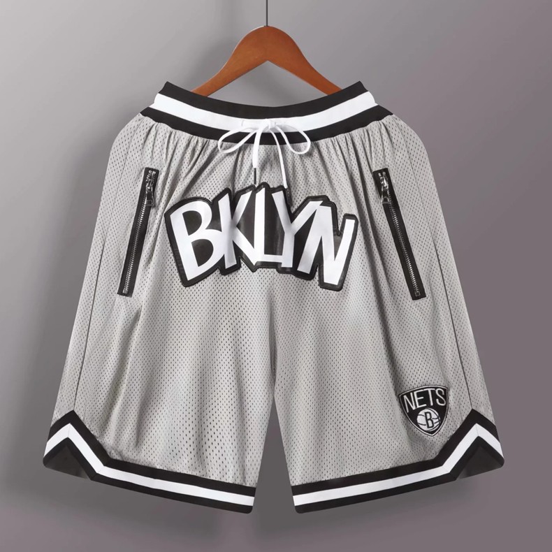 刺绣篮球裤运动短裤男篮网短裤篮网球裤湖人短裤公牛短裤热火球裤欧w
