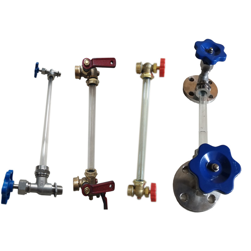 液位计玻璃管考克阀门水箱水位显示器铜考克不锈钢阀门dn15 dn15