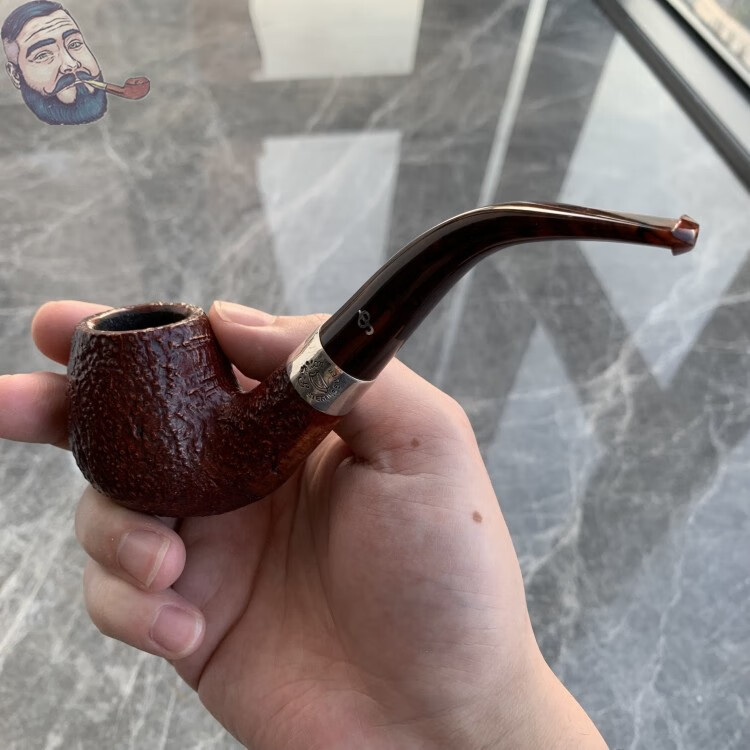 彼得森石楠木烟斗爱尔兰 peterson彼得森 竖琴系列喷砂合集 石楠木