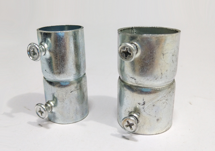 谦设kbg/jdg镀锌线管直接 铁线管对接接头 kbg金属线管直接20 25 32