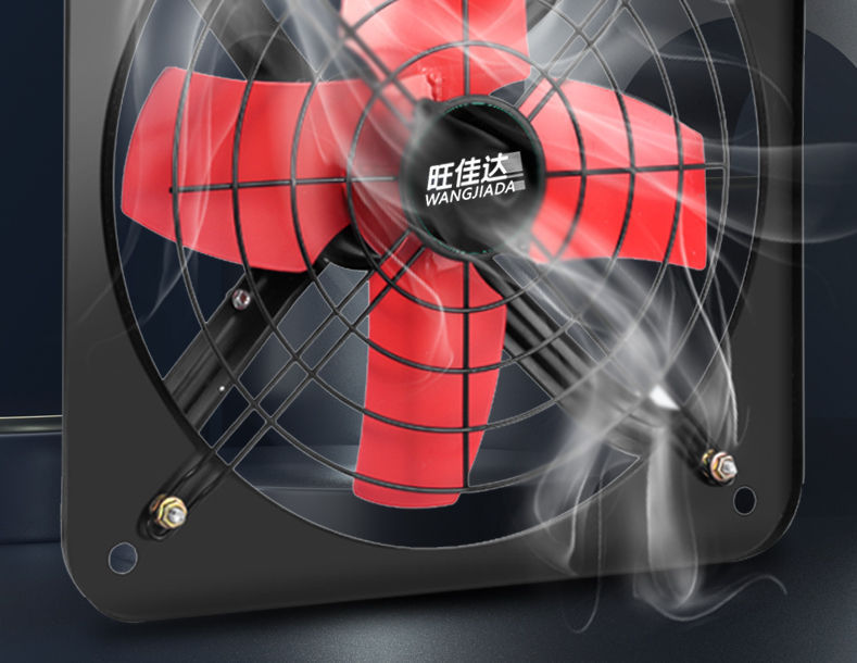 排气扇厨房窗式油烟排风扇强力抽风机家用卫生间静音抽油烟换气扇 *8