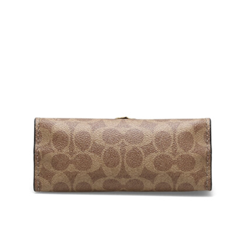 coach蔻驰女包山茶花parker系列专柜款女士信封包单肩斜挎小方包送