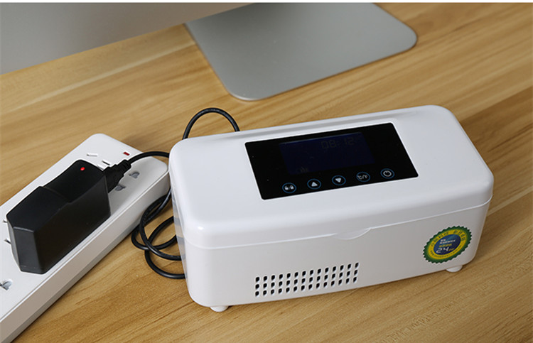 【jd健康】胰岛素冷藏盒 便携式恒温药品小冰箱 电子冷藏箱e型 加配(2