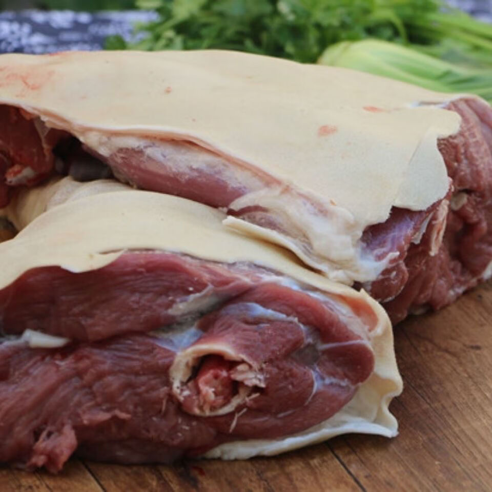 内蒙古羊腿肉新鲜羊排羊蝎子现杀冷清真羊肉索格莱兰10斤带皮羊前排