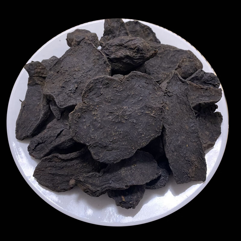 同仁堂正宗野生何首乌500g秦岭山生何首乌药材制片磨粉首乌泡酒【图片