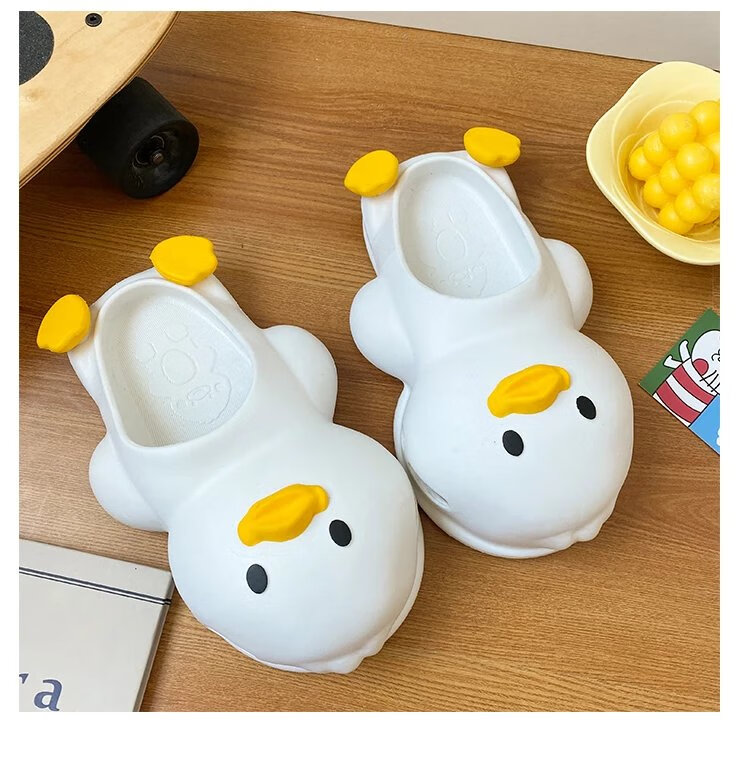 成人款小黄鸭拖鞋可爱卡通夏季外穿2022新款网红闺蜜包头成人鸭子凉拖