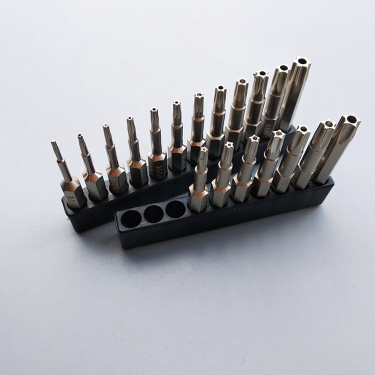 内五角螺丝刀尿素泵拆卸扳手汽车维修五星带孔六具批套装 梅花六角12