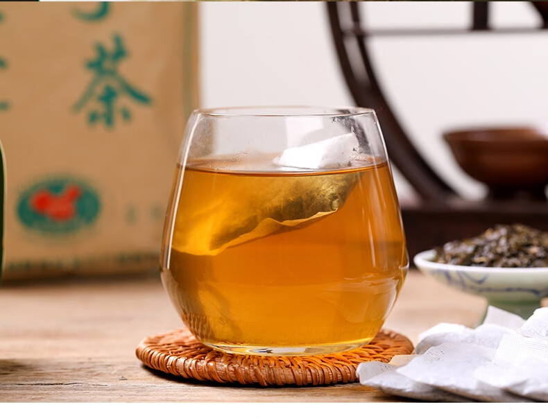 余庆小叶袋泡苦丁茶贵州特产苦丁茶茶非月坤特选特级发酵茶200g庆余坊