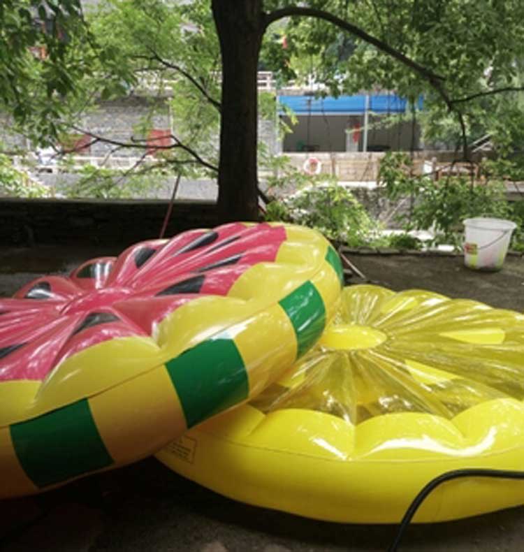 小米(mi)生态通用浮床水上魔毯水上漂浮垫游泳浮床浮毯西瓜圆形充气垫