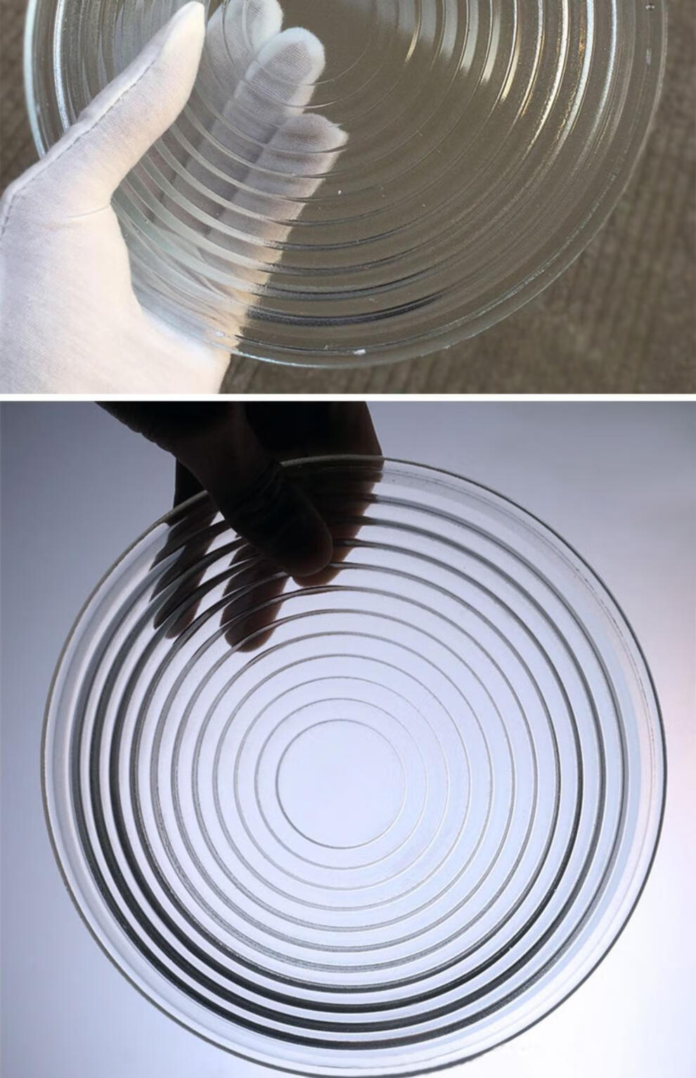 菲涅尔透镜影视聚光灯菲涅尔透镜镜片钨丝灯凹凸螺纹镜天公定制款