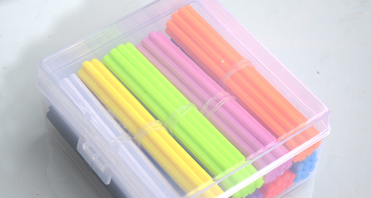 数学小棒100根小学教具塑料10种颜色小棍一年级加粗数数棒计数棒100根