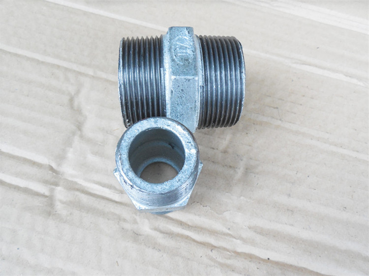 定制玛钢镀锌管对丝接头快接六角铸铁直接双头外丝消防配件dn15-dn100